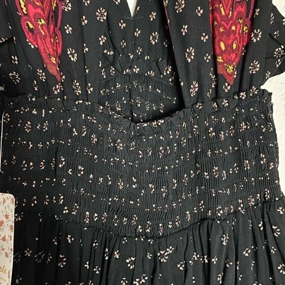 Free People Walking Dreams Flare Dress Size XS - Picture 6 of 13